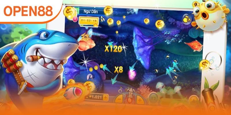 Game Bắn Cá OPEN88 – Đấu Trường Săn Thưởng Đỉnh Cao - mixon