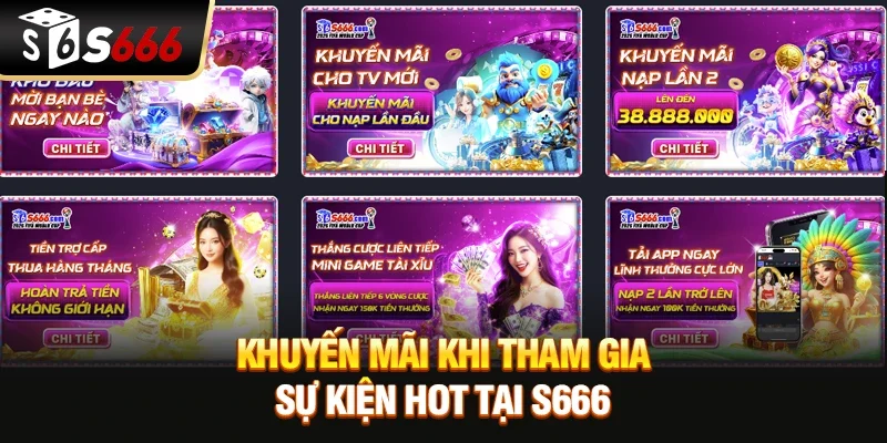 Khuyến Mãi - Tổng Hợp Ưu Đãi Mới Nhất Năm 2026 Tại S666 - mixon