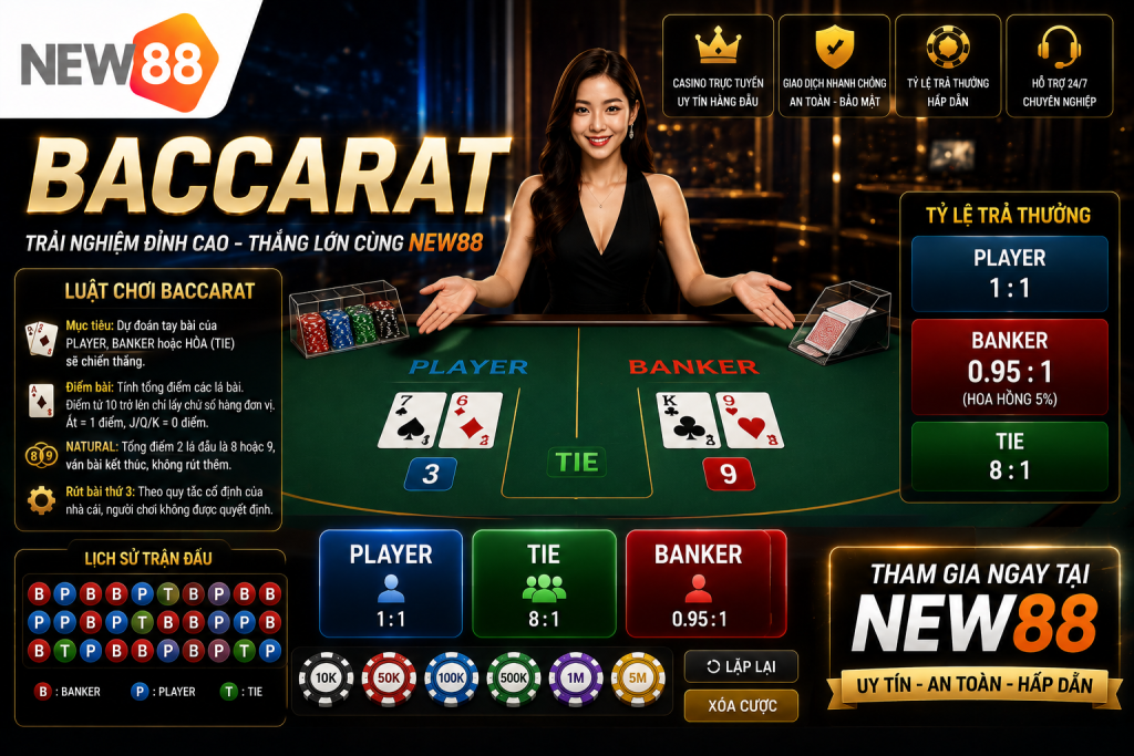 Baccarat Là Gì? Luật Chơi Và Cách Đọc Bài Baccarat Chi Tiết - mixon