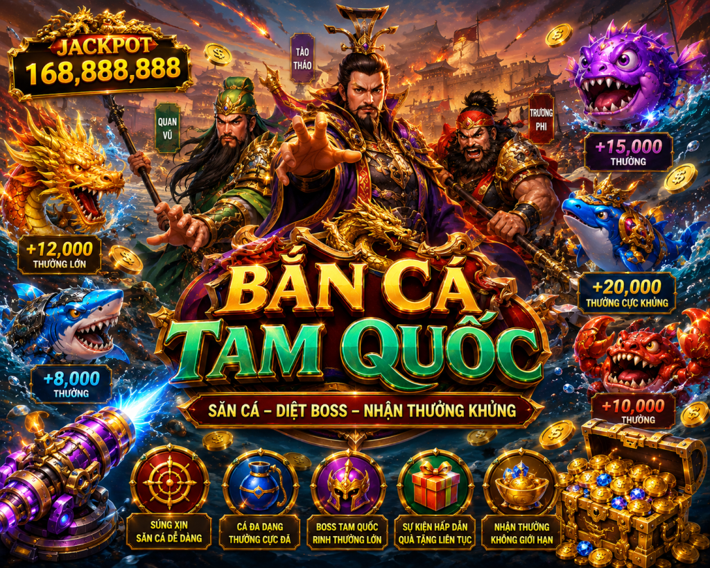 Bắn Cá Tam Quốc Là Gì? Khám Phá Game Bắn Cá Chủ Đề Tam Quốc - mixon