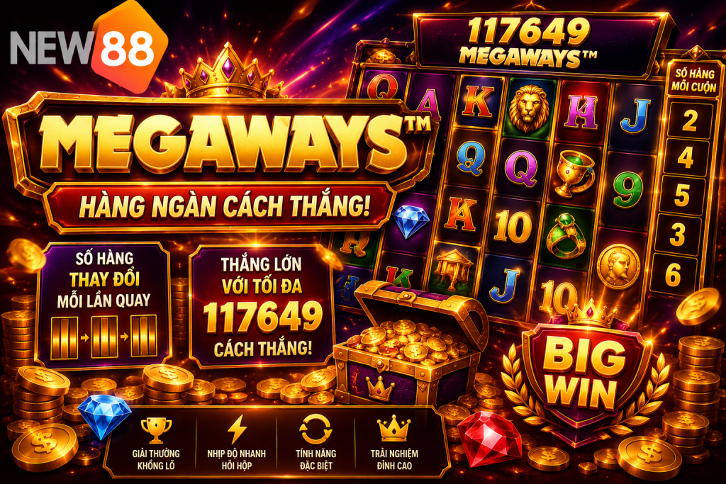 Megaways Là Gì? Tìm Hiểu Cơ Chế Megaways Trong Game Nổ Hũ - mixon