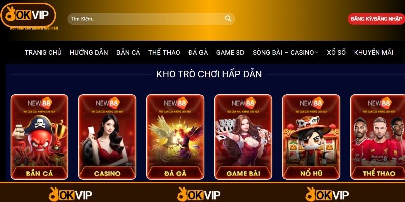 NEW88 – Dấu Ấn Giải Trí Số Cùng Đối Tác OKVIP - OKVIP - mixon