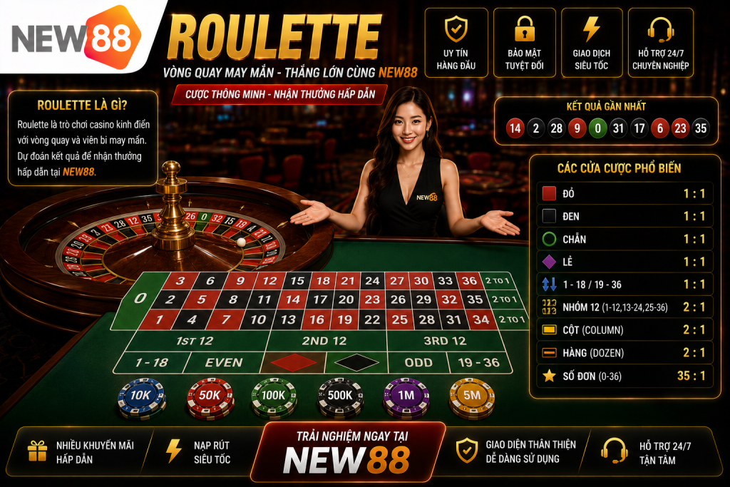 Roulette Là Gì? Luật Chơi, Cách Đặt Cược Và Các Cửa Phổ Biến - mixon