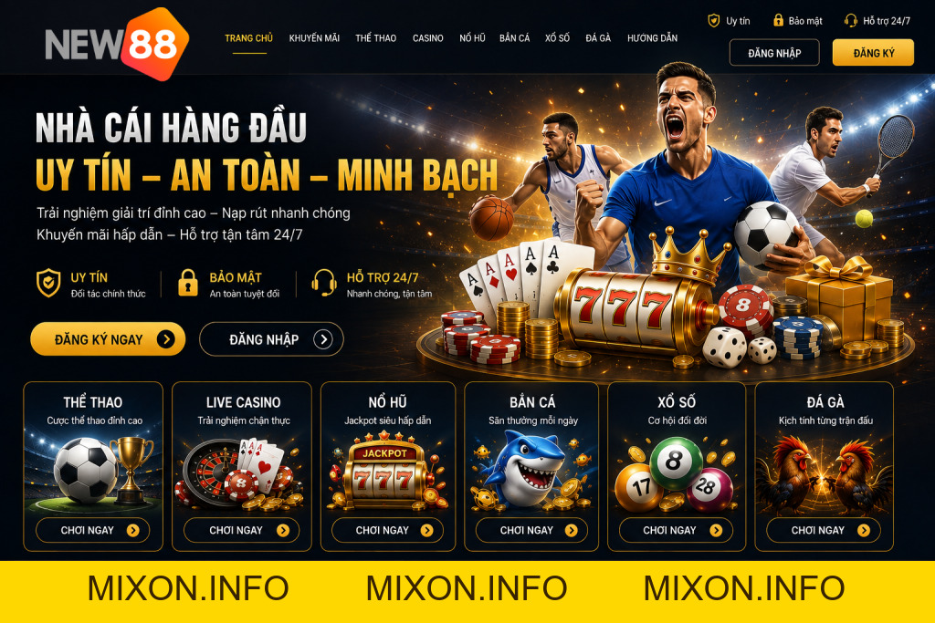 NEW88 - TRANG CHỦ CHÍNH THỨC NEW88.COM - mixon